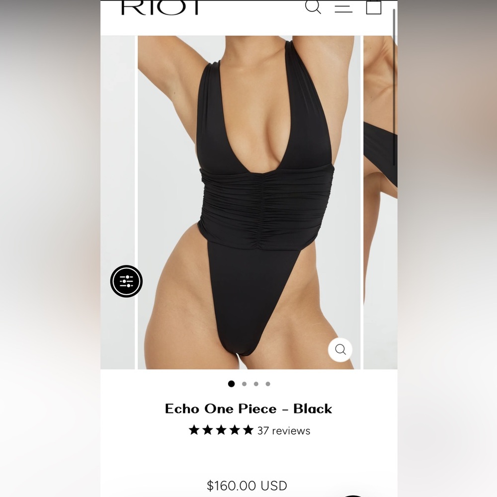 Riot Black Echo One Piece